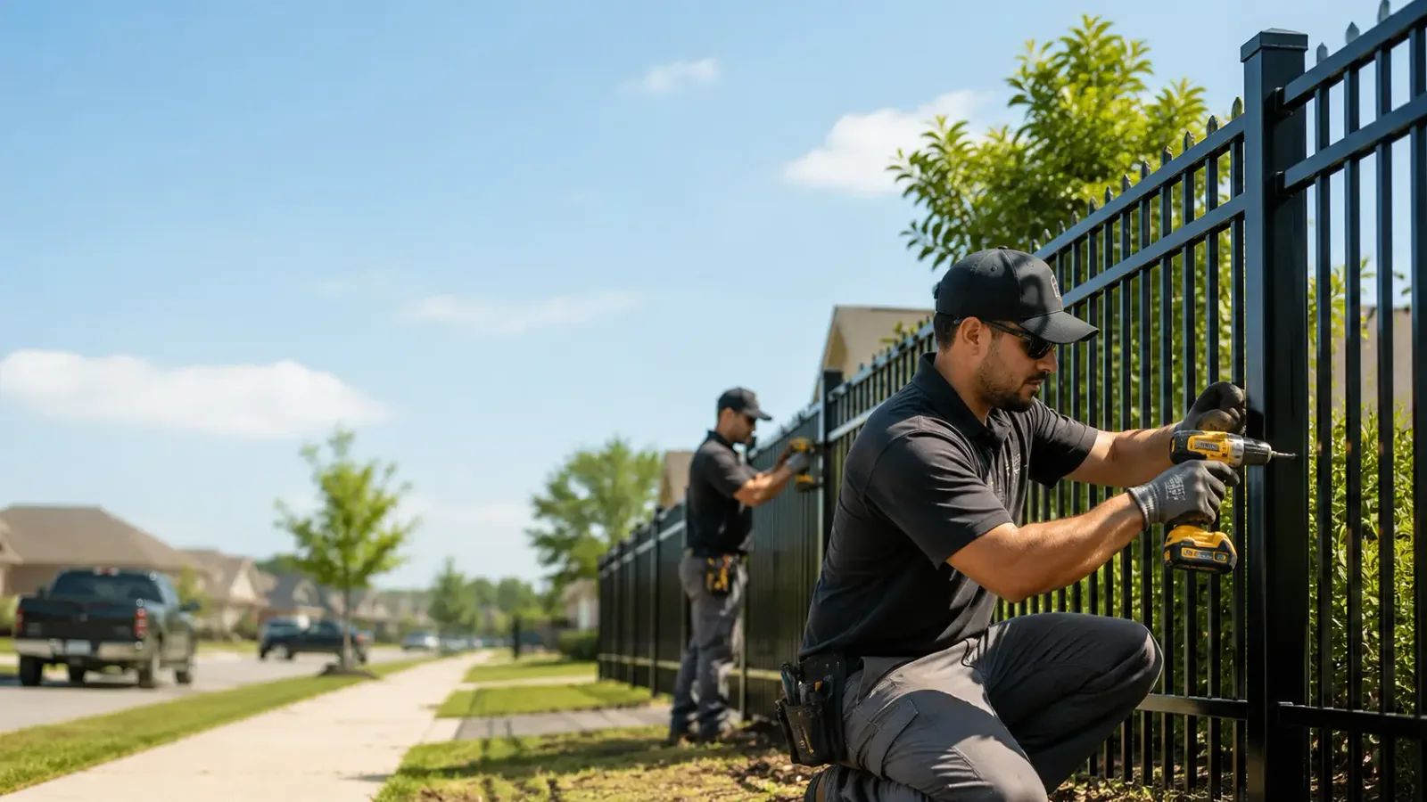 Metal Fence Installation in Cobbs Creek, VA